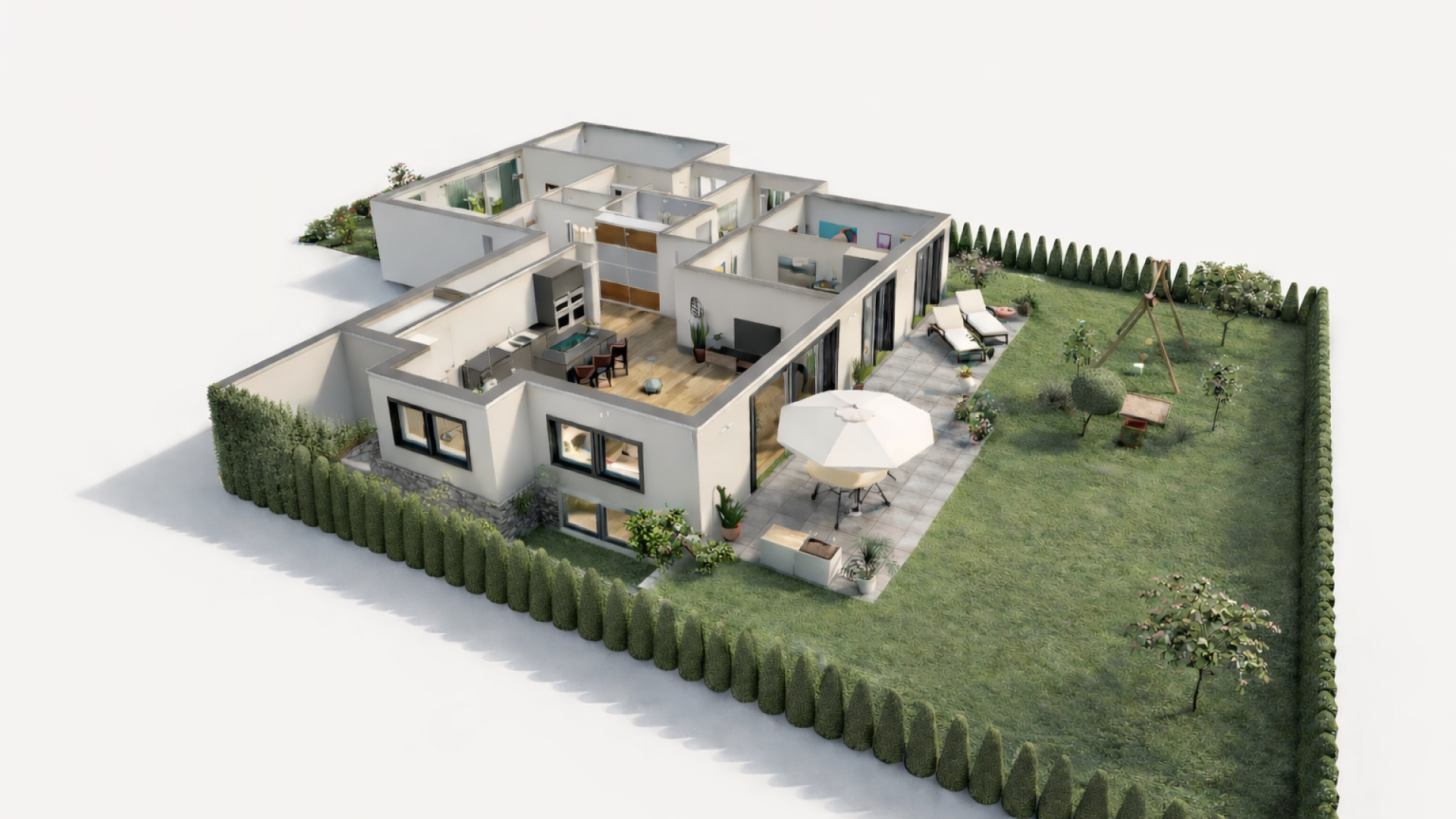 Garten zur Wohnung  (unv. Visualisierung)